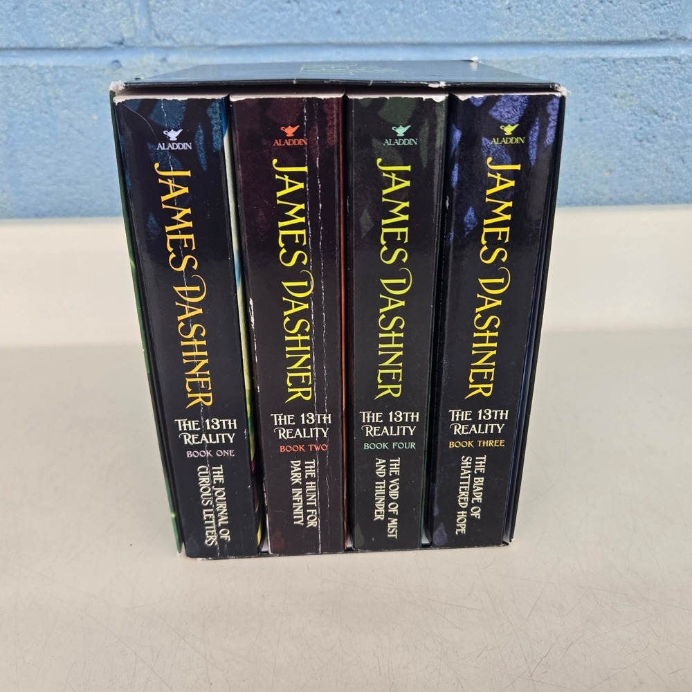 James Dashner The 13th Reality Box Set Kids Complete 4 Book Series